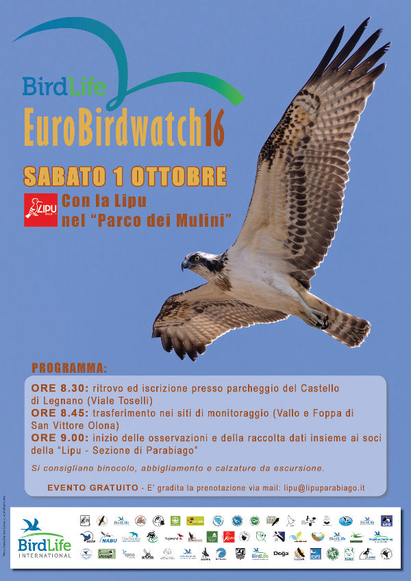 Locandina Eurobirdwatch 2016